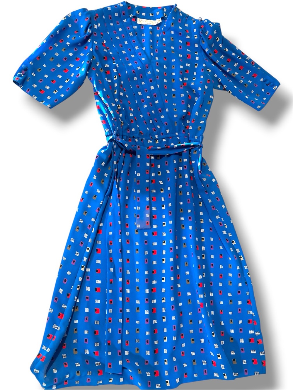 🎀 Ms. Chaus Trendy dress with tie waste size 10